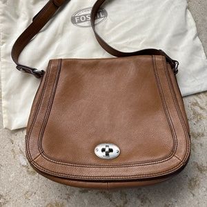 Brown fossil bag